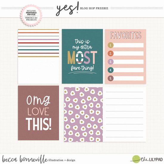 Yes: 2020 DSD Blog Hop Freebie