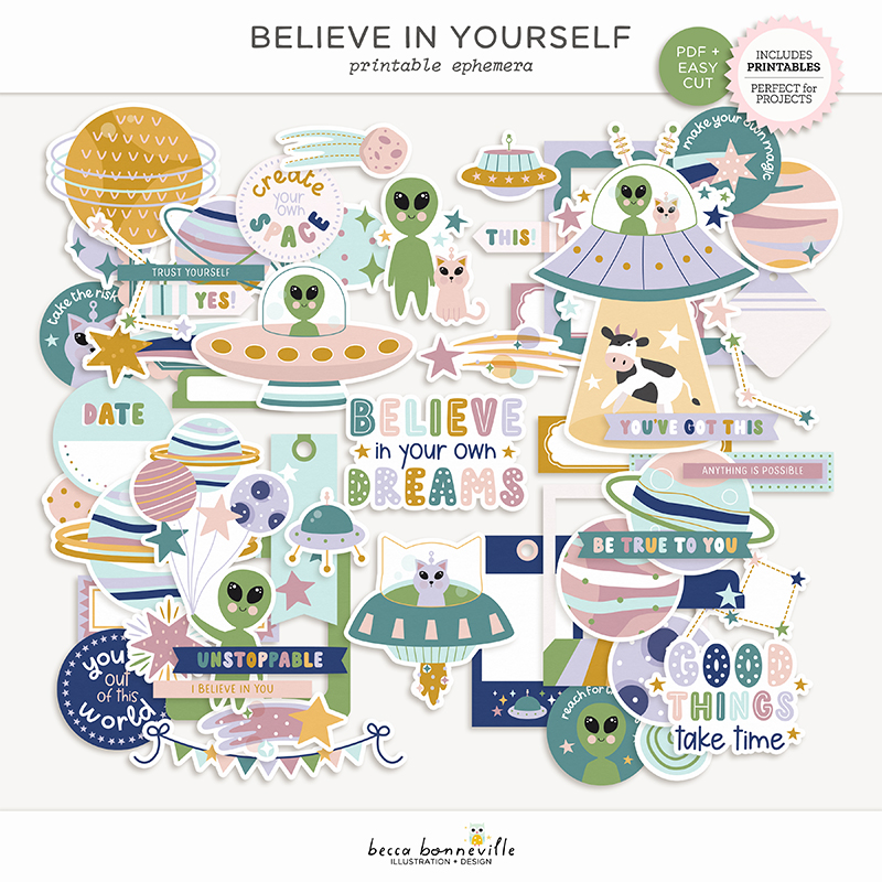 Believe in Yourself Ephemera