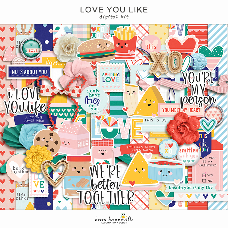 Love You Like Digital Kit