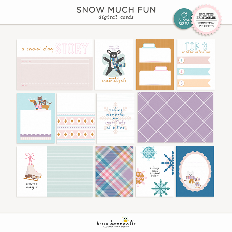 Snow Much Fun Cards