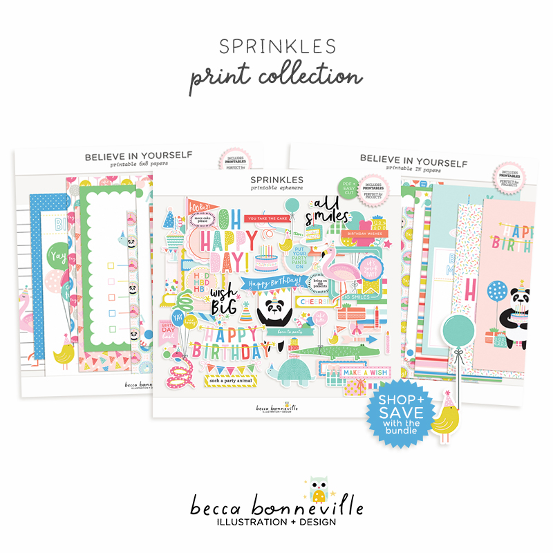 Sprinkles Print Collection