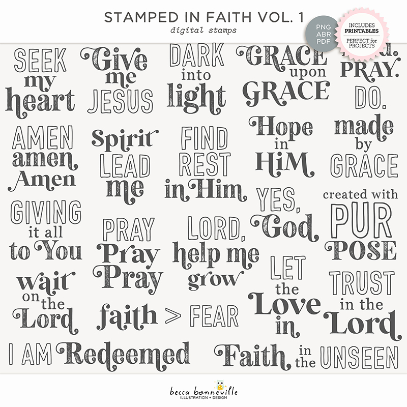 Stamped in Faith Vol. 1