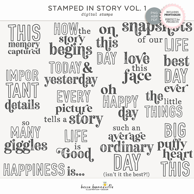 Stamped in Story Vol. 1