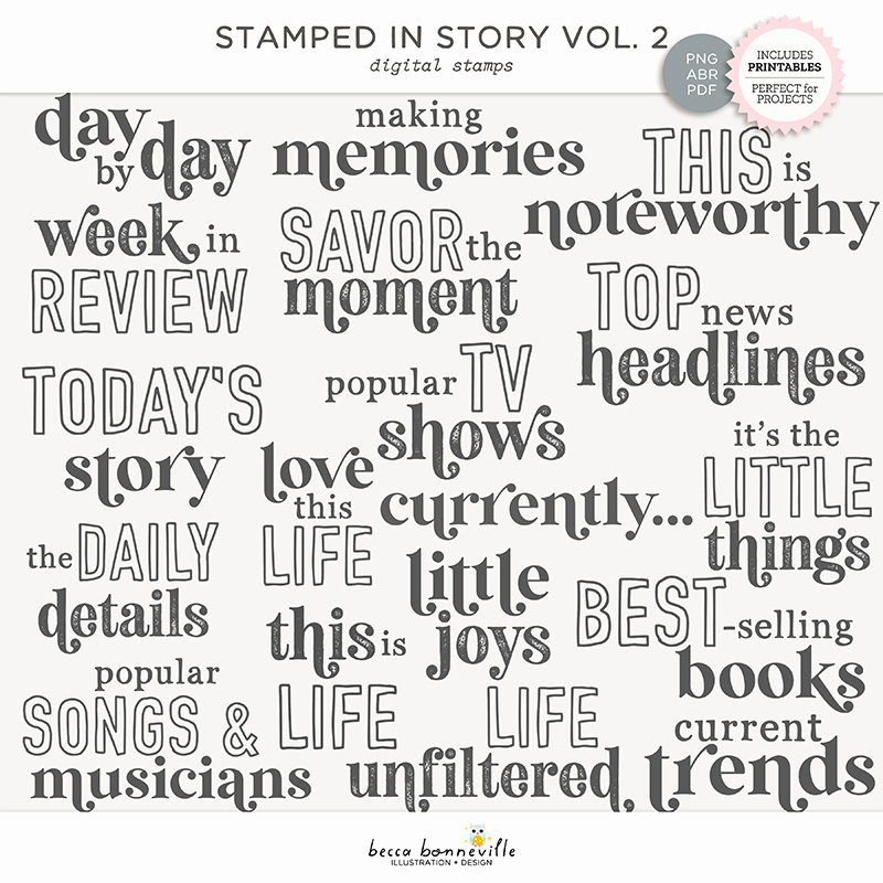 Stamped in Story Vol. 2